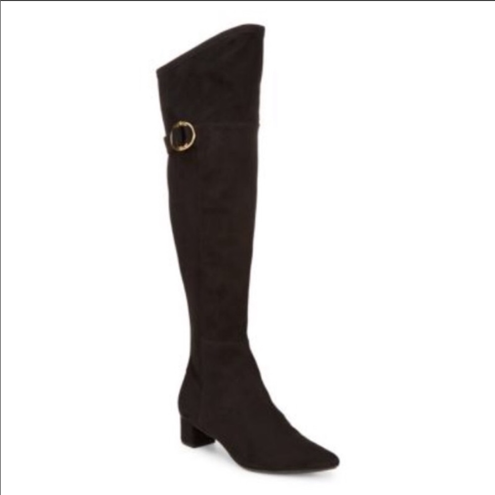 NWT Calvin Klein Georganna suede knee high boots